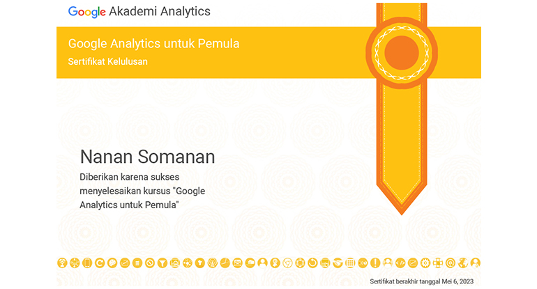 Google Digital Academy certification