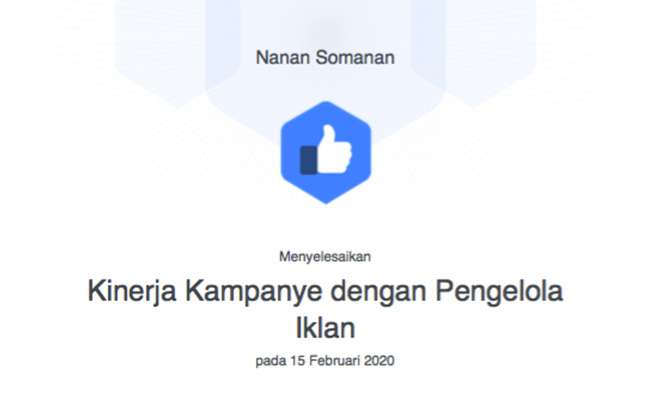Meta certification